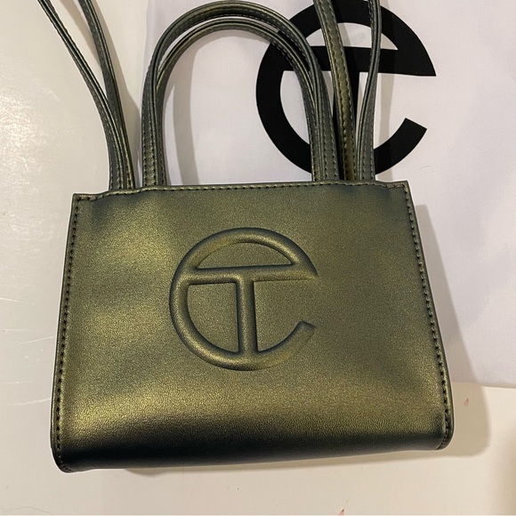 Telfar Small Shopping Bag | Acid - Picture 5 of 8